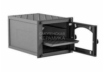 Духовка чугунная крашенная ДП-ДТ-6АС без решетки, под стекло (Рубцовск)