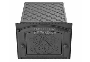 Духовка печная чугунная ДП-ДК-2В "Варвара" (435x332x543) 338x303×492, окрашенная, глухая (Рубцовск)