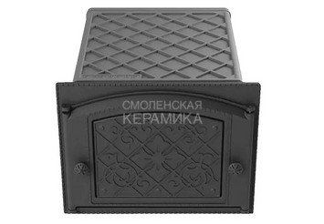 Духовка печная чугунная ДП-ДК-2В "Василиса" (435x332x543) 338x303×492, окрашенная, глухая (Рубцовск)
