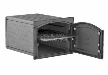 Духовка печная чугунная ДП-ДК-2В "Василиса" (435x332x543) 338x303×492, окрашенная, глухая (Рубцовск)