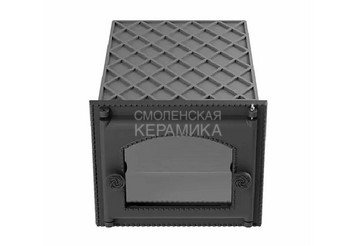 Духовка печная чугунная ДП-ДТ-6АС (345x289x500) 317x260x447, окрашенная, без стекла (Рубцовск)