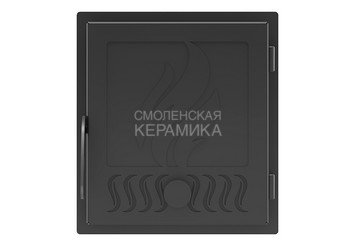Дверь печная ASTON Антрацит