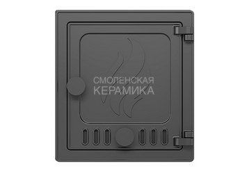 Дверка АСТОН печная ДТ-4 (Антрацит)