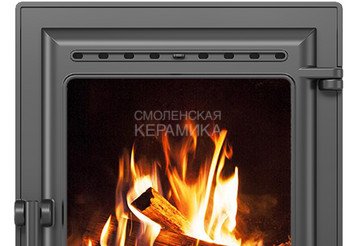 Дверка ЭВЕРЕСТ каминная 320 (Антрацит)