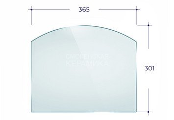 Дверка ВЕЗУВИЙ каминная 217 (Антрацит)
