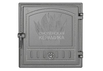 Дверка ВЕЗУВИЙ каминная 281 (не крашенная)