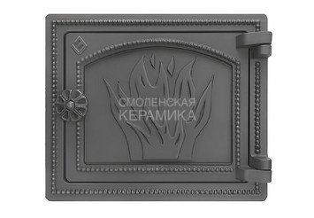 Дверка ВЕЗУВИЙ печная ДТ-3 (Антрацит)