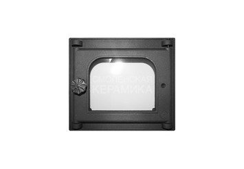Дверца каминная FIRE WAY (310х270) 250х210 со стеклом К301