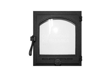 Дверца каминная FIRE WAY (330х370) 290х325 со стеклом К404