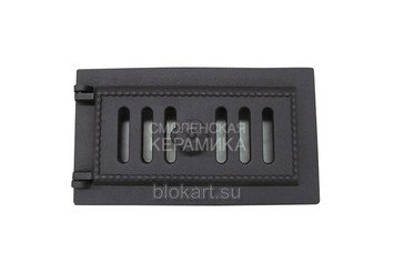 Дверца поддувальная 432 SVT, (180х320) 130х270 (фин)