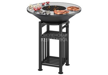 Fantastic Grill Везувий Ø 700 (чаша+подставка+плита+решетка+крышка)