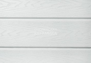 Фасадная панель CM Cladding FUSION, Белый, 21х156х3000