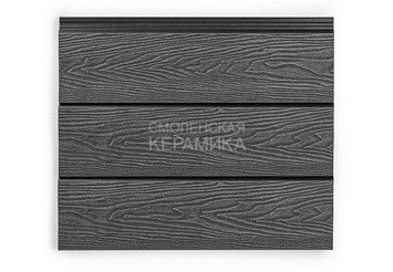 Фасадная панель EasyDecking Wood-X, 156х21x3010 мм, Черное дерево