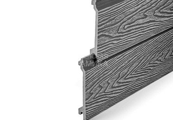 Фасадная панель EasyDecking Wood-X, 156х21x3010 мм, Серый