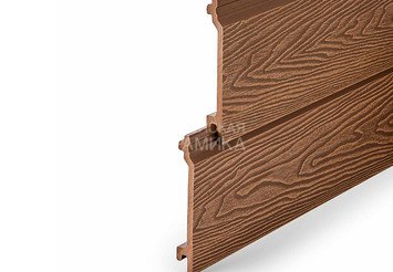 Фасадная панель EasyDecking Wood-X, 156х21x3010 мм, Венге