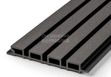 Фасадная панель Реечная EasyDecking Wood-X 219×26×3010 мм, Черное дерево