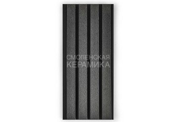 Фасадная панель Реечная EasyDecking Wood-X 219×26×3010 мм, Черное дерево