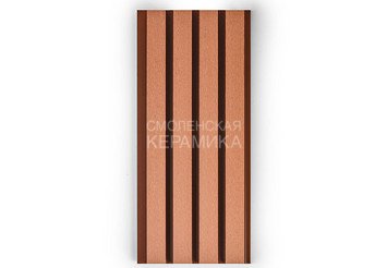 Фасадная панель Реечная EasyDecking Wood-X 219×26×3010 мм, Коричневый