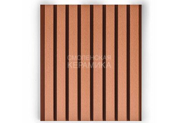 Фасадная панель Реечная EasyDecking Wood-X 219×26×3010 мм, Коричневый