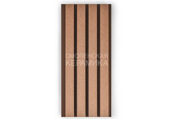 Фасадная панель Реечная EasyDecking Wood-X 219×26×3010 мм, Венге