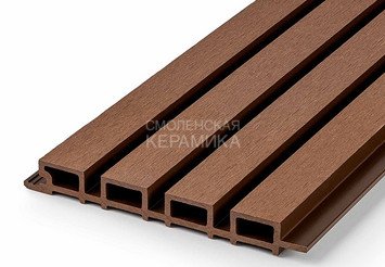 Фасадная панель Реечная EasyDecking Wood-X 219×26×3010 мм, Венге