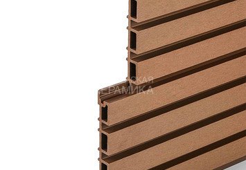 Фасадная панель Реечная EasyDecking Wood-X 219×26×3010 мм, Венге