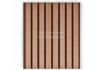 Фасадная панель Реечная EasyDecking Wood-X 219×26×3010 мм, Венге