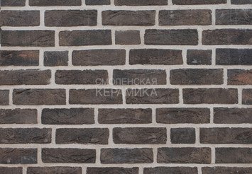 Фасадная плитка ручной формовки Real Brick «Europe» умбра