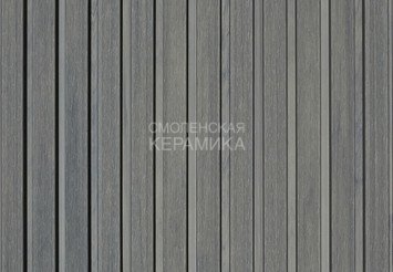 Фасадная (стеновая) реечная панель CM WALL, 219х26х3000 мм, STONE GRAY (Стоун Грей)
