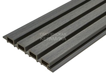 Фасадная (стеновая) реечная панель CM WALL, 219х26х3000 мм, STONE GRAY (Стоун Грей)