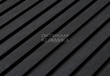 Фасадная (стеновая) реечная панель CM WALL, 219х26x3000 мм, BLACK WOOD (Черное дерево)