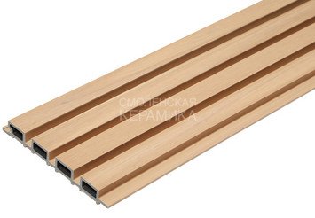 Фасадная (стеновая) реечная панель CM WALL, 219х26x3000 мм, PINE (Сосна)