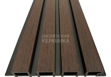 Фасадная (стеновая) реечная панель CM WALL DUAL, 219х26x3000 мм, MACADAMIA (Макадамия)