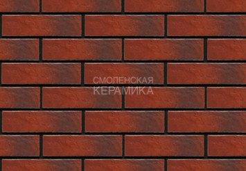 Фасадная термопанель рядовая АЛЯСКА 12. Cherry rustik, 60 мм