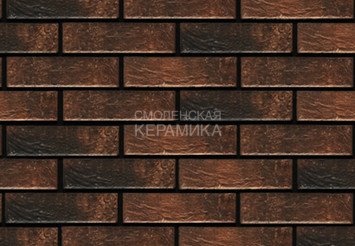 Фасадная термопанель рядовая АЛЯСКА 32. Loft brick cardamon, 60 мм