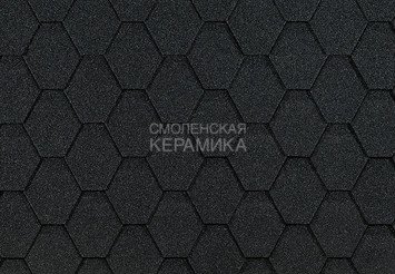 Гибкая черепица Döcke Eurasia ШЕСТИГРАННИК серый