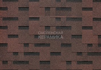 Гибкая черепица Döcke Europa MATRIX коричневый