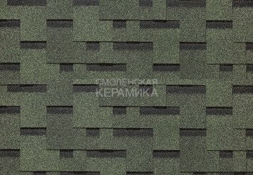 Гибкая черепица Döcke Europa MATRIX зеленый
