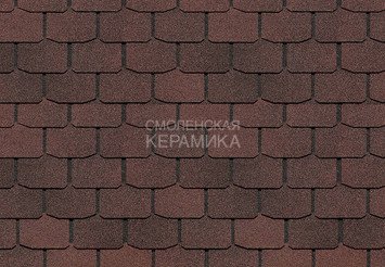 Гибкая черепица Döcke Europa SLATE коричневый