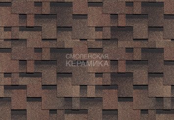Гибкая черепица Döcke Premium ГЕНУЯ трюфель