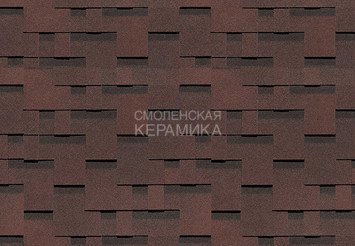 Гибкая черепица Döcke Premium ГЕНУЯ зрелый каштан