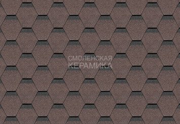 Гибкая черепица Döcke Premium КЁЛЬН имбирь