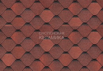 Гибкая черепица Döcke Premium НИЦЦА клубника