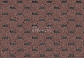 Гибкая черепица Döcke Standart СОТА красный