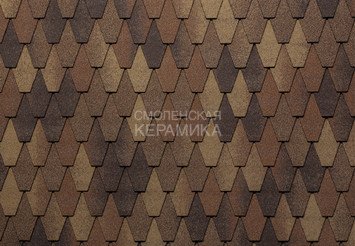 Гибкая черепица TEGOLA PREMIUM Кастелло дерево