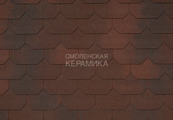 Гибкая черепица TEGOLA PREMIUM Liberty Vite rossa 415