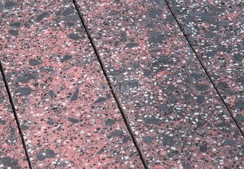 Гранитная тротуарная плитка Готика, Калипсо Granite FINO, 60 мм, Дымовский