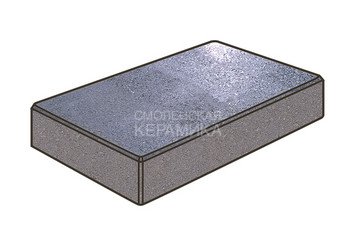 Гранитная тротуарная плитка Готика, Картано Granite FINO, 300x150x80, Амфиболит