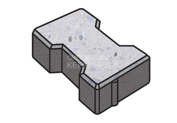 Гранитная тротуарная плитка Готика, Катушка Granite FINO, 60 мм, Мансуровский