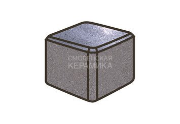 Гранитная тротуарная плитка Готика, Куб Granite FINO, 100x100x100, Амфиболит